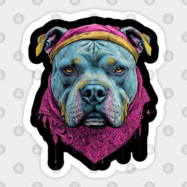 Happy Hound: Canine Charm Sticker by Steve